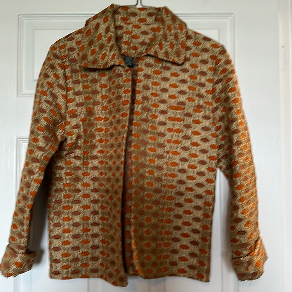 Hand made gold/orange jacket